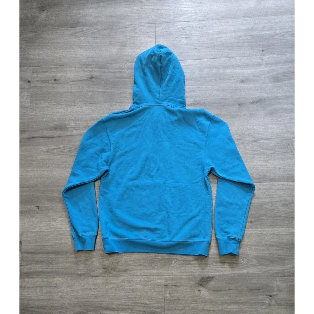 Nike Air Jordan Essential Flight Fleece Pullover Hoodie Cyber Teal Size Small